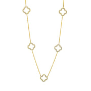 Collier    aus 750/-18 Karat Gelbgold mit 140 Diamanten 0