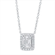 Collier    aus 750/-18 Karat Weißgold mit 29 Diamanten 0