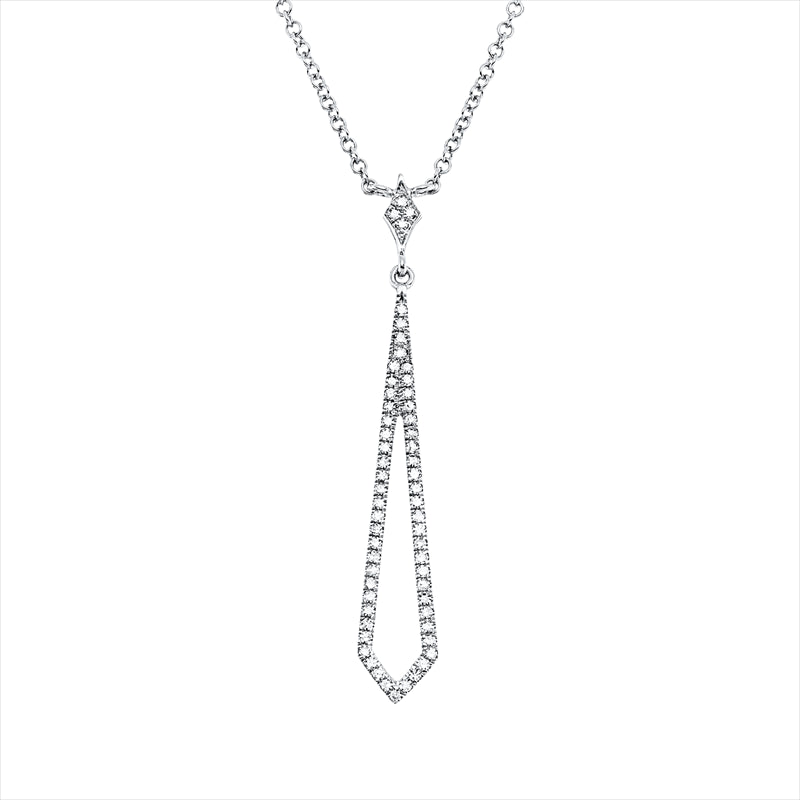 Collier    aus 750/-18 Karat Weißgold mit 59 Diamanten 0