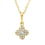 Collier    aus 750/-18 Karat Gelbgold mit 17 Diamanten 0