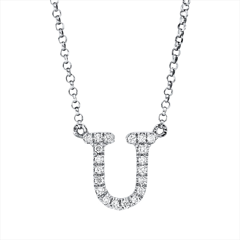 Collier    aus 750/-18 Karat Weißgold mit 20 Diamanten 0