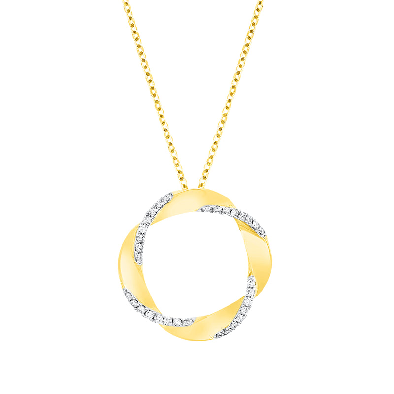 Collier    aus 750/-18 Karat Gelbgold / Weißgold mit 32 Diamanten 0