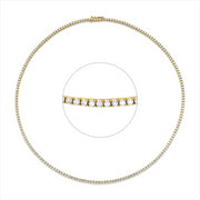 Collier    aus 750/-18 Karat Gelbgold mit 191 Diamanten 5