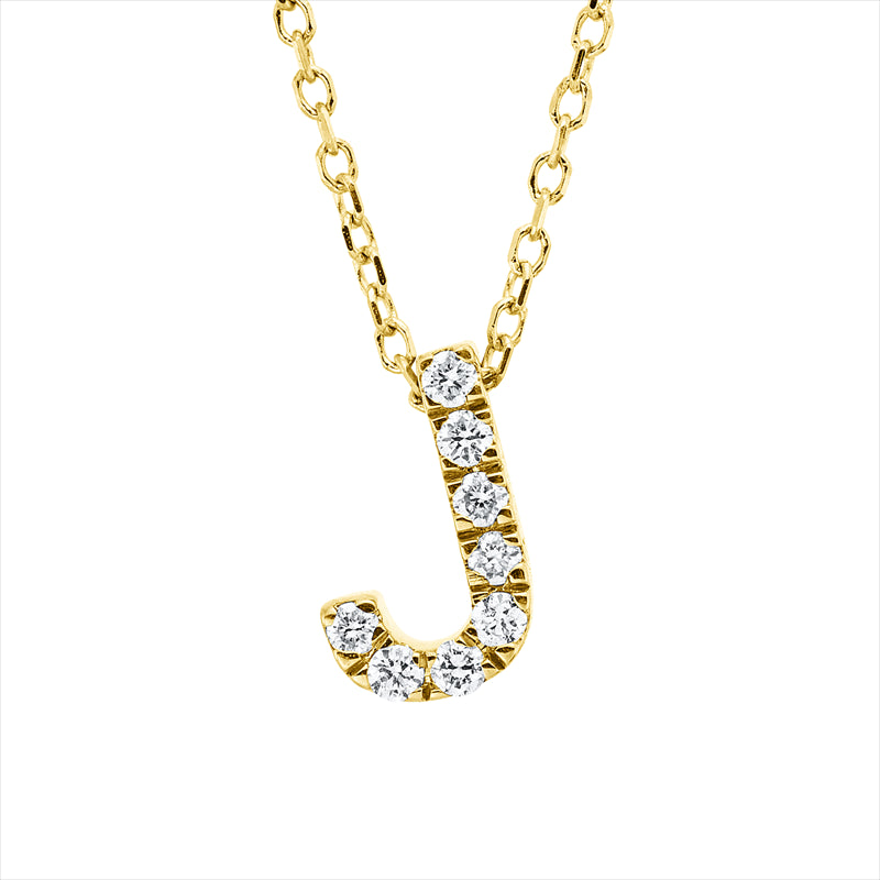 Collier    aus 750/-18 Karat Gelbgold mit 8 Diamanten 0