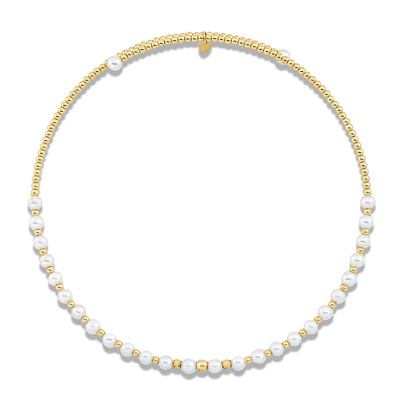 Collier   mit Zuchtperle aus 750/-18 Karat Gelbgold  
