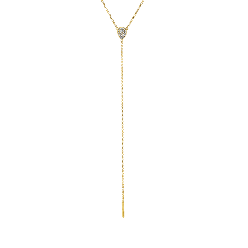 Collier    aus 750/-18 Karat Gelbgold mit 35 Diamanten 0