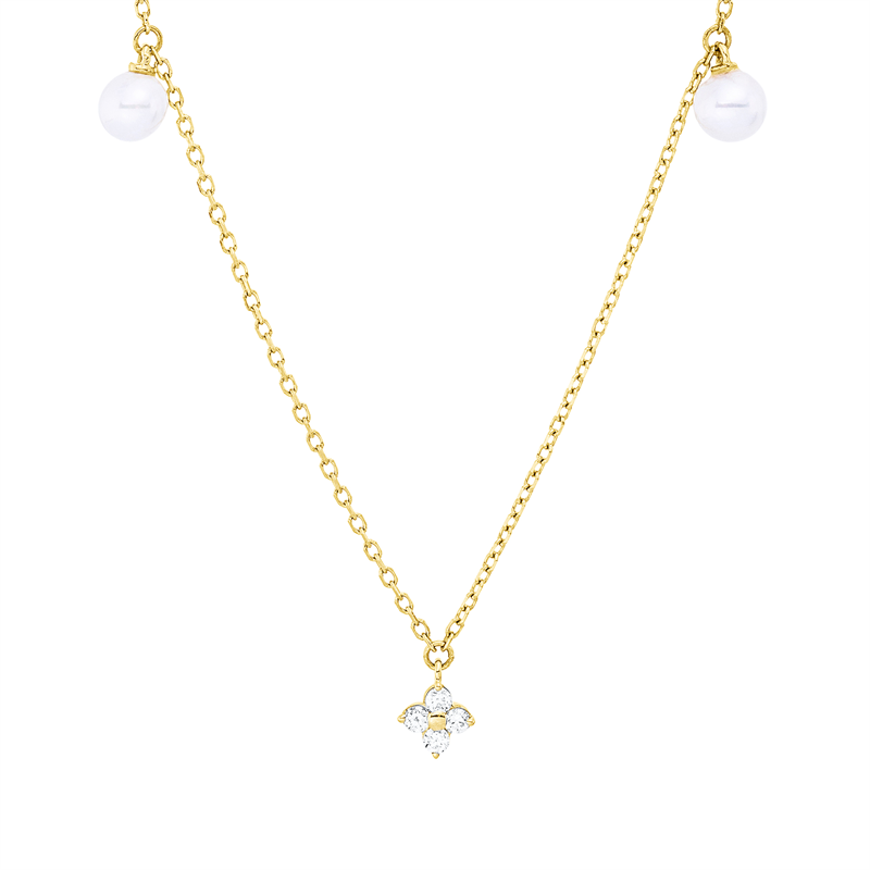 Collier   mit Zuchtperle
