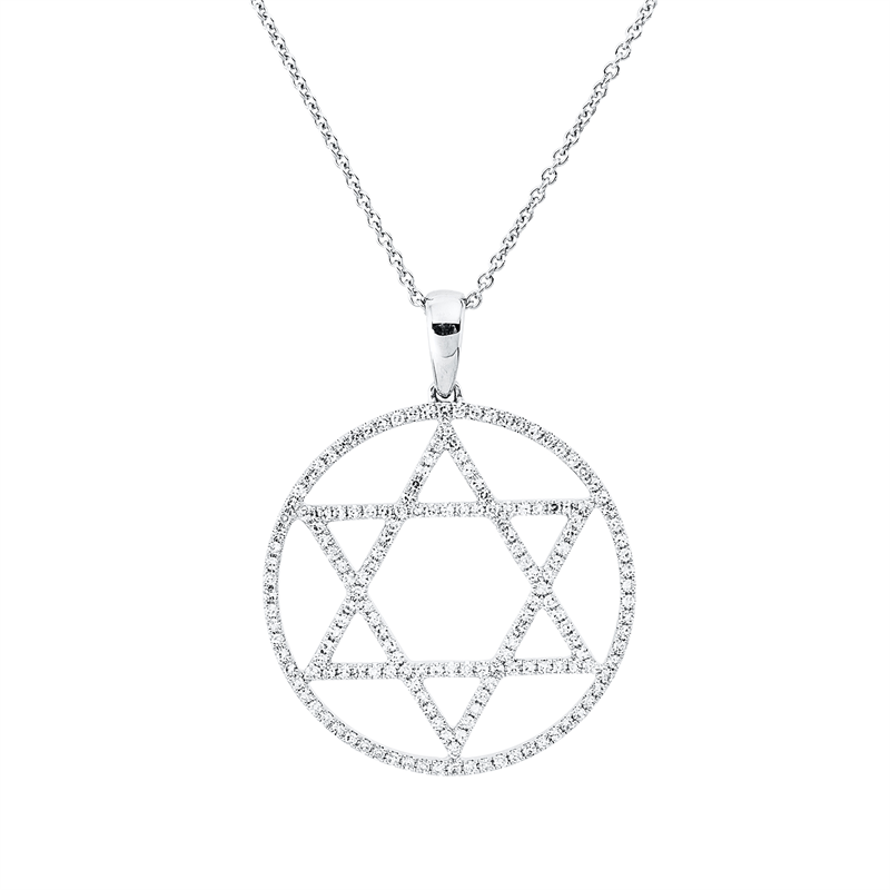 Collier    aus 750/-18 Karat Weißgold mit 174 Diamanten 0
