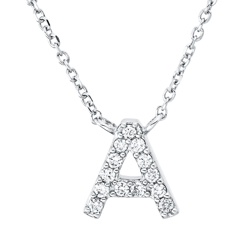 Collier    aus 750/-18 Karat Weißgold mit 13 Diamanten 0