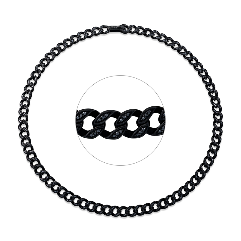 Collier    aus 585/-14 Karat Weißgold mit 443 Diamanten 2