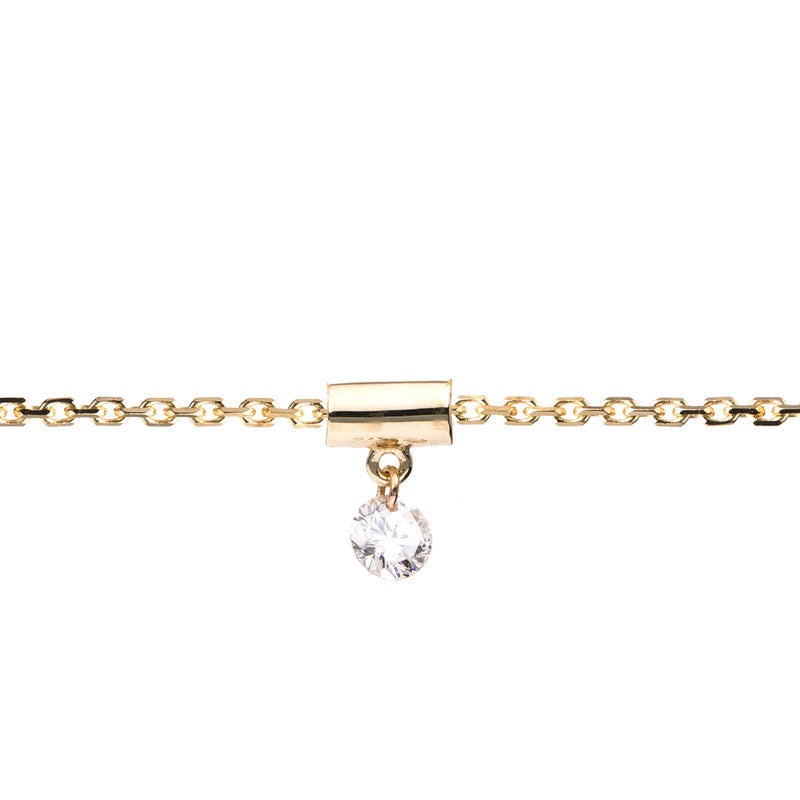 Armband    aus 375/-9 Karat Gelbgold mit 1 Diamant 0