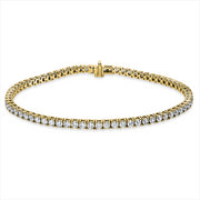 Armband - Tennisarmband aus Gold mit Diamanten - 5B013