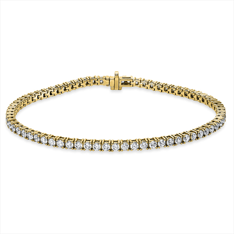 Armband - Tennisarmband aus Gold mit Diamanten - 5B013