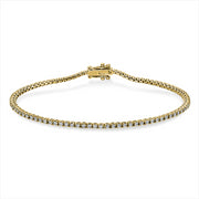 Armband - Tennisarmband aus Gold mit Diamanten - 5B980