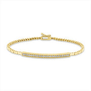 Armband - Moderner Schmuck aus Gold mit Diamanten - 5C974