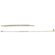 Armband    aus 750/-18 Karat Gelbgold mit 25 Diamanten 0