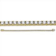 Armband - Tennisarmband aus Gold mit Diamanten - 5D211