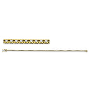 Armband - Tennisarmband aus Gold mit Diamanten - 5D244