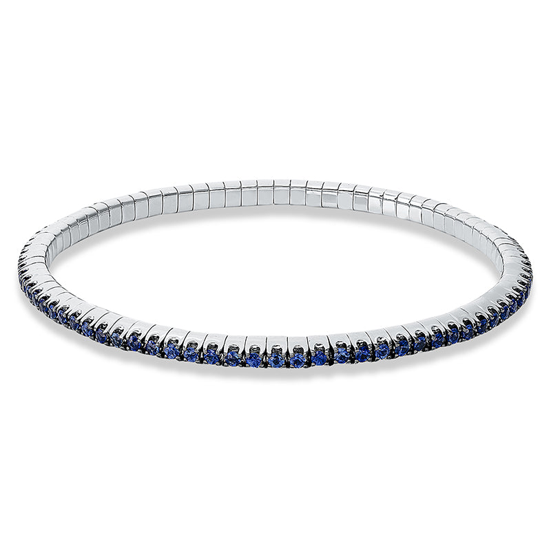 Armband mit Saphir  aus 750/-18 Karat Weißgold MPM_SKIP_FIELD 