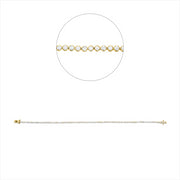 Armband    aus 750/-18 Karat Gelbgold mit 100 Diamanten 0