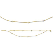 Armband    aus 750/-18 Karat Gelbgold mit 9 Diamanten 0