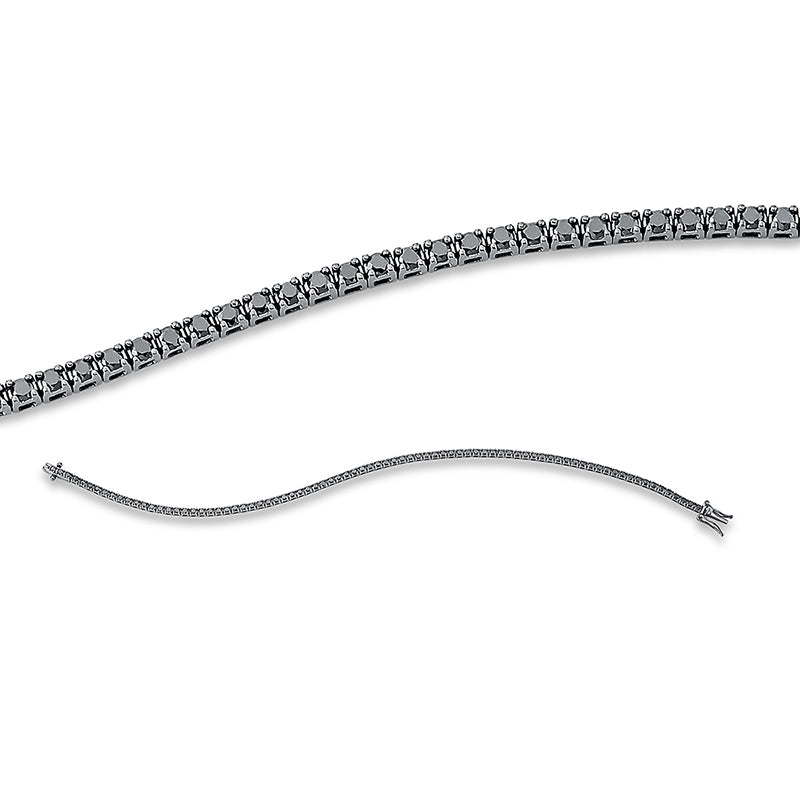 Armband    aus 750/-18 Karat Weißgold mit 82 Diamanten 1