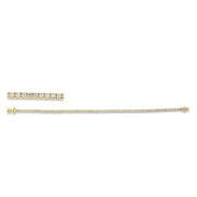Armband - Tennisarmband aus Gold mit Diamanten - 5D760