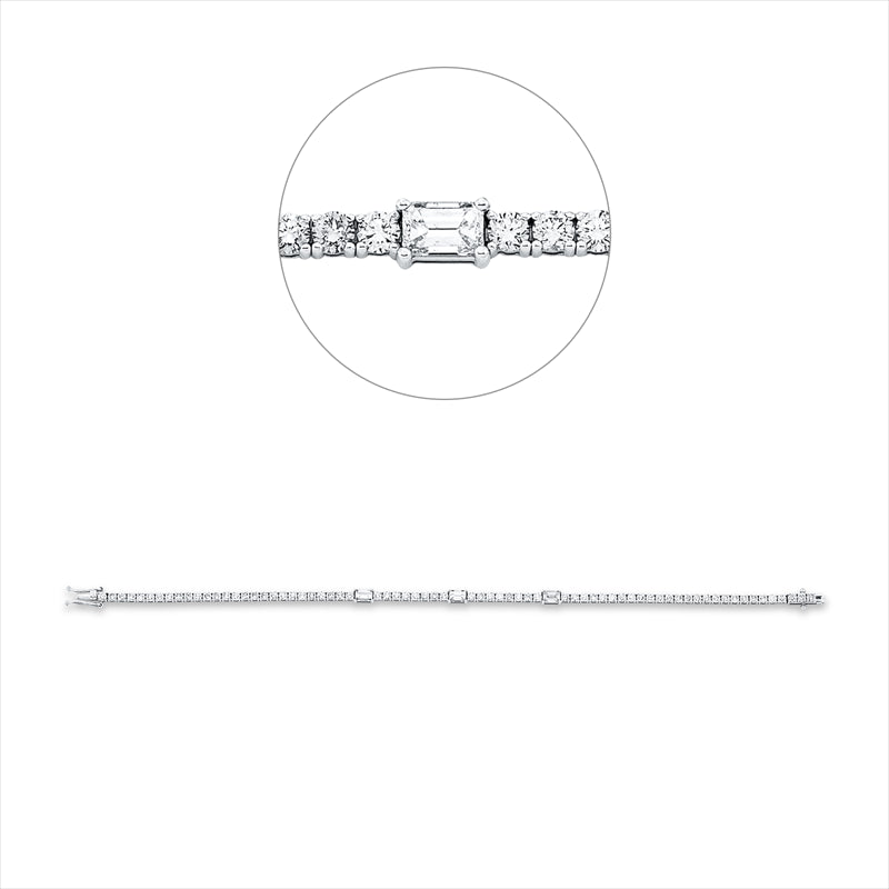 Armband aus Gold mit Diamanten, -Symbol - 5E119