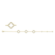 Armband    aus 750/-18 Karat Gelbgold mit 84 Diamanten 0