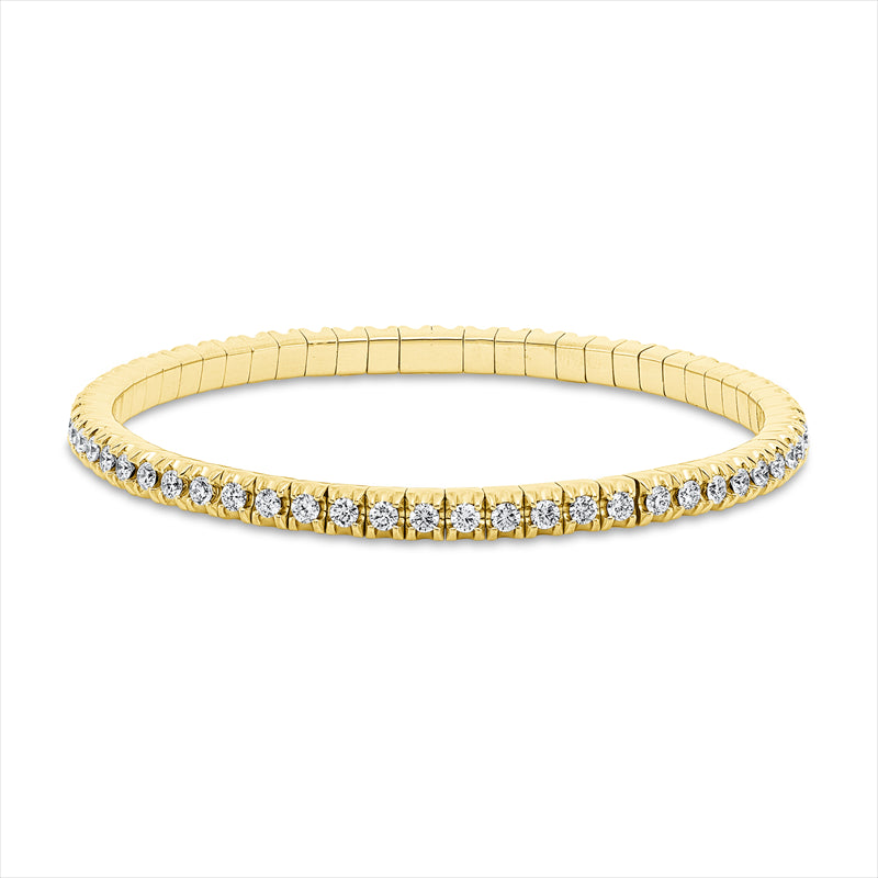 Armband    aus 750/-18 Karat Gelbgold mit 60 Diamanten 2