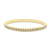 Armband    aus 750/-18 Karat Gelbgold mit 60 Diamanten 2