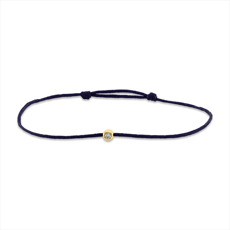 Armband    aus 750/-18 Karat Gelbgold mit 1 Diamant 0