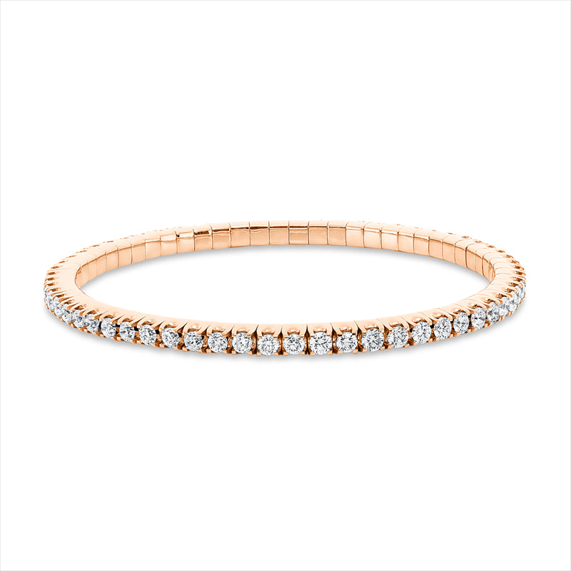 Armband    aus 750/-18 Karat Rotgold mit 62 Diamanten 5