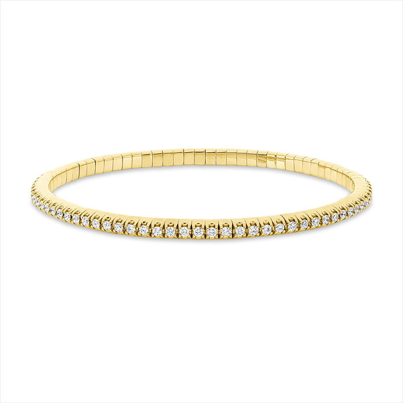 Armband    aus 750/-18 Karat Gelbgold mit 81 Diamanten 1