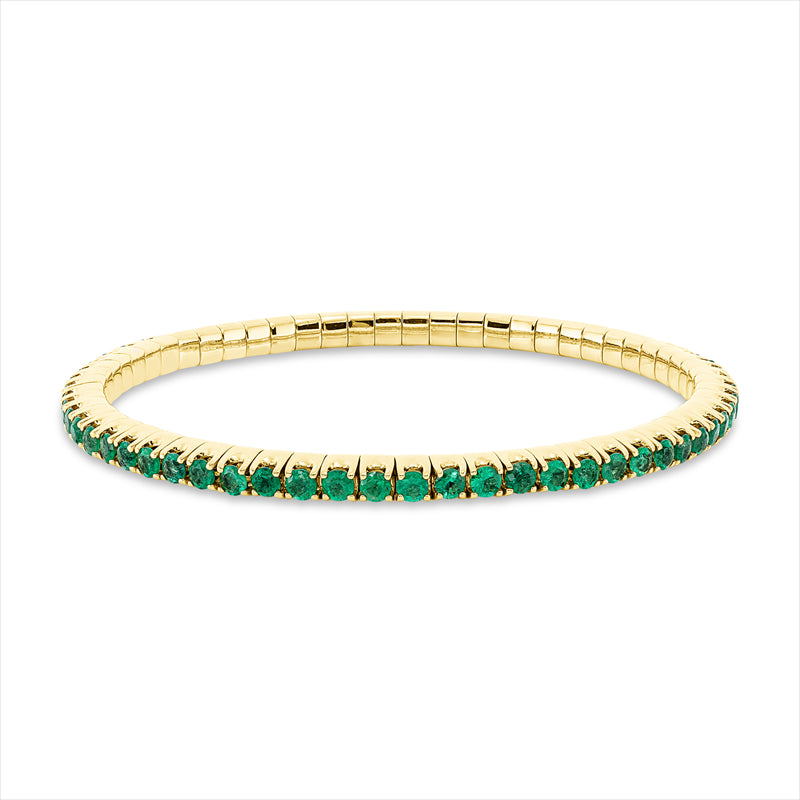 Armband mit Smaragd  aus 750/-18 Karat Gelbgold MPM_SKIP_FIELD 