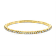 Armband    aus 750/-18 Karat Gelbgold mit 82 Diamanten 2