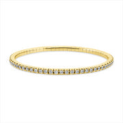Armband    aus 750/-18 Karat Gelbgold mit 66 Diamanten 2