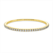 Armband    aus 750/-18 Karat Gelbgold mit 62 Diamanten 5 ct