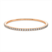 Armband    aus 750/-18 Karat Rotgold mit 62 Diamanten 5 ct