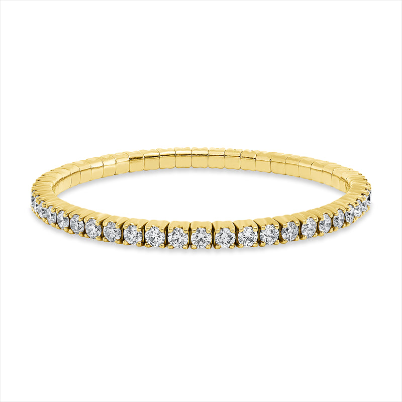 Armband    aus 750/-18 Karat Gelbgold mit 50 Diamanten 7