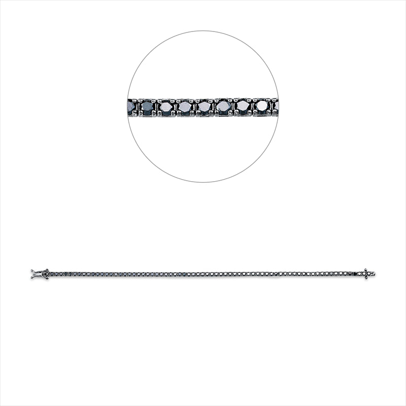 Armband    aus 750/-18 Karat Weißgold mit 71 Diamanten 4