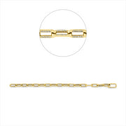 Armband    aus 750/-18 Karat Gelbgold mit 420 Diamanten 1