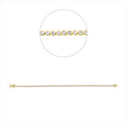 Armband    aus 750/-18 Karat Gelbgold mit 85 Diamanten 1