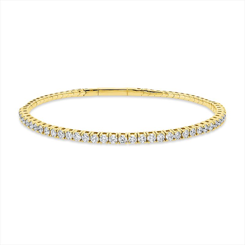 Armband    aus 750/-18 Karat Gelbgold mit 38 Diamanten 1