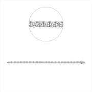 Armband    aus 750/-18 Karat Weißgold mit 52 Diamanten 6