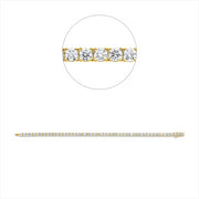 Armband    aus 750/-18 Karat Gelbgold mit 49 Diamanten 6