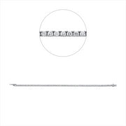 Armband    aus 750/-18 Karat Weißgold mit 68 Diamanten 2