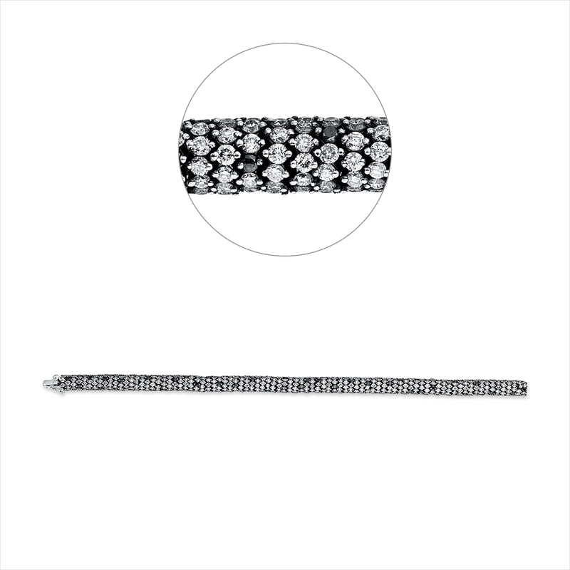 Armband    aus 750/-18 Karat Weißgold mit 941 Diamanten 20