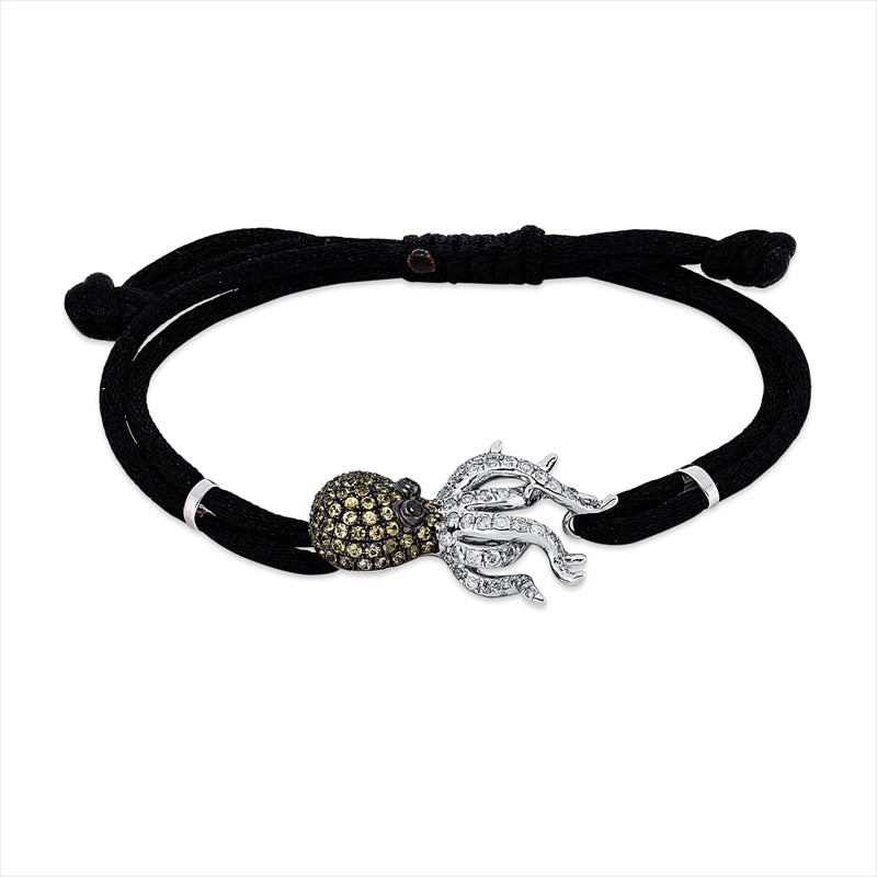 Armband    aus 750/-18 Karat Weißgold mit 87 Diamanten 0