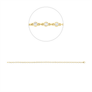 Armband    aus 750/-18 Karat Gelbgold mit 32 Diamanten 0